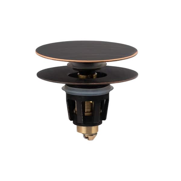 Bronze Bathroom Sink Drain Stopper for Vessel Sink Lavatory Vanity, Sink Drain Strainer 2.5 in. x 2.5 in. x 2 in.