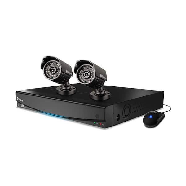 Swann 4-Channel D1 Surveillance System with 2 x 540 TVL Cameras-DISCONTINUED
