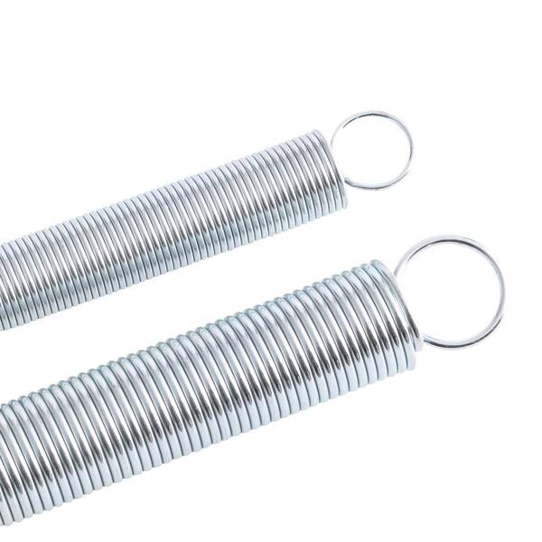 HEAVY DUTY STEEL EXTENSION SPRINGS with HOOKS 8.5 × 1 (SET OF 4