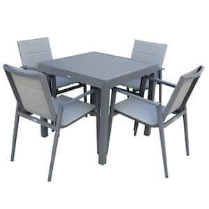 5-Piece Aluminum Outdoor Dining Set