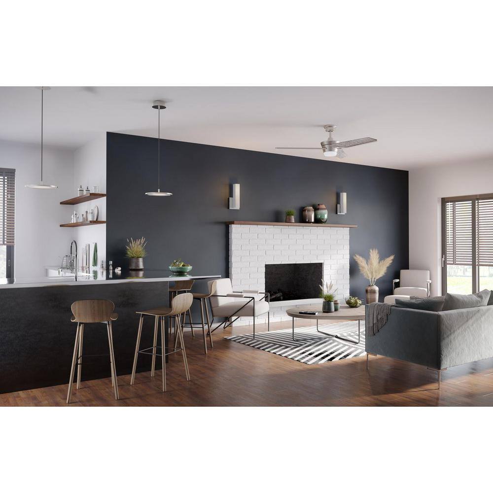 Everlume 11'' Brushed Nickel LED Pendant Light