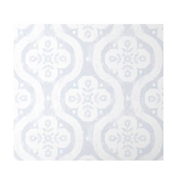 The Company Store Chateau Sky Blue Peel and Stick Removable Wallpaper Panel (covers approx. 26 sq. ft.)