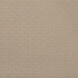Quiet Reflection  - Crystal - Brown 24 oz. Polyester Pattern Installed Carpet