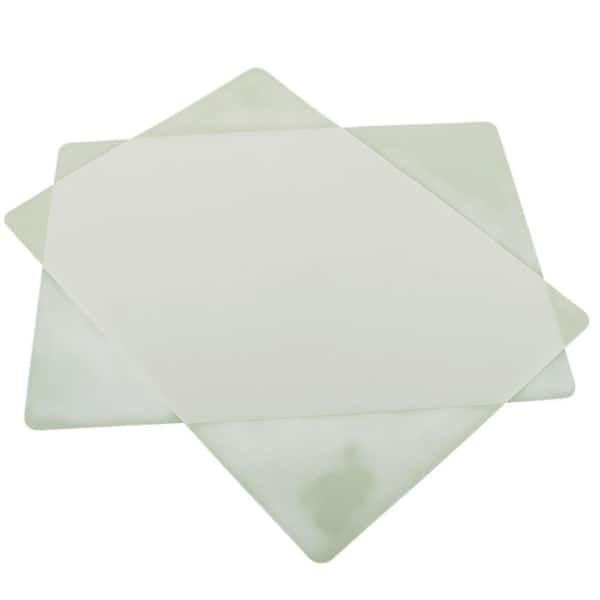 Translucent Silicone Countertop Protector Mat Non-Slip Non-Stick Heat Resistant Kitchen Baking Placemat 2-Pack