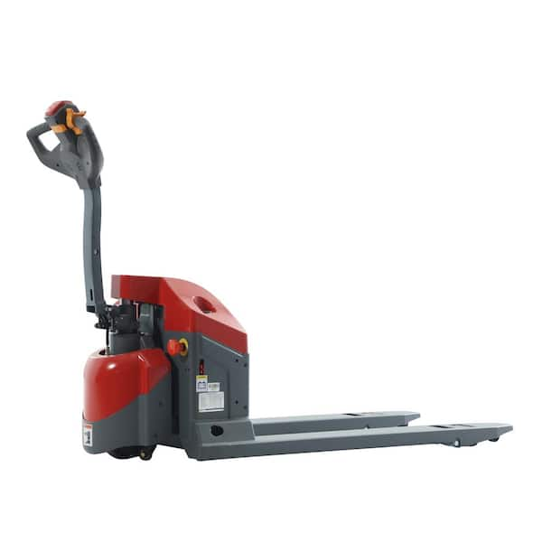 4400 lbs. Full Electric Pallet Jack 24-Volt/105AH GEL Battery Electrical Pallet Truck 24-Volt/10A Built-in Charger Red