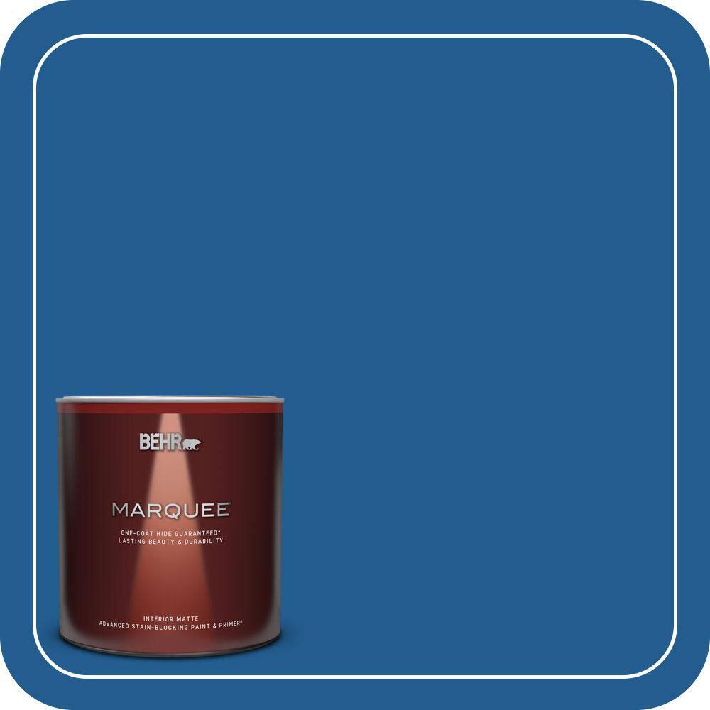 1 qt. #S-G-570 Sapphire Lace Matte Interior Paint & Primer price history on PriceWatchPro