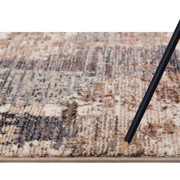 Venice Multi 2 ft. x 7 ft. Abstract Runner Rug