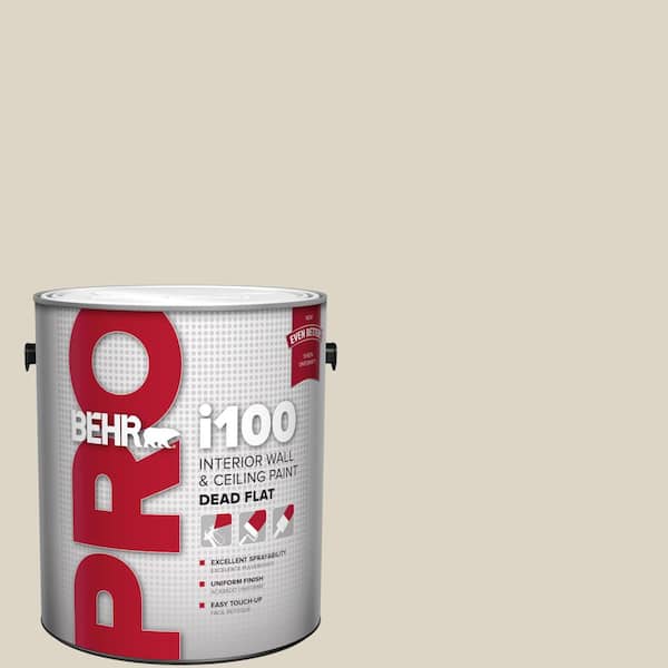 BEHR PRO 1 gal. #ECC-43-1 Sonoran Sands Dead Flat Interior Paint