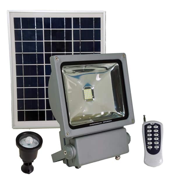 Solar Goes Green 100 Watt Super Bright, Solar Powered Led Security Motion Sensor Outdoor Light