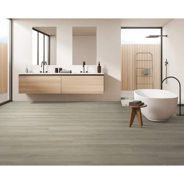 Elite Priceless Oak 20 Mil T x 9.13 in. W x 60 in. L Click Lock Waterproof Lux Vinyl Plank Flooring (26.63 sqft/case)