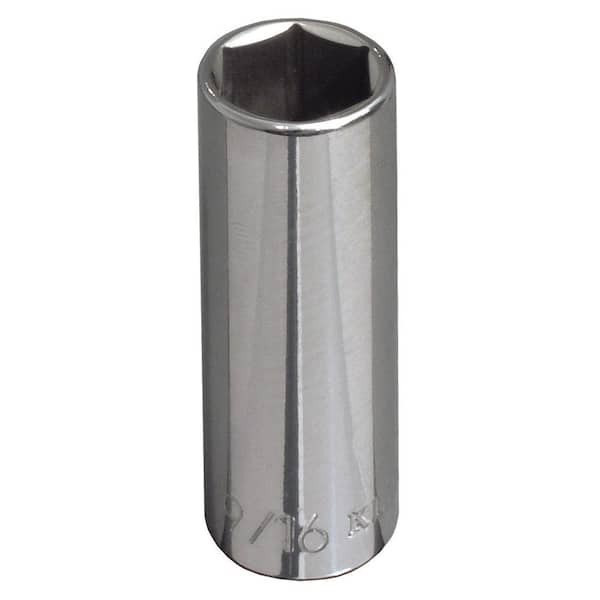 Klein Tools 3/8 in. Drive 9/16 in. Deep 6-Point Socket