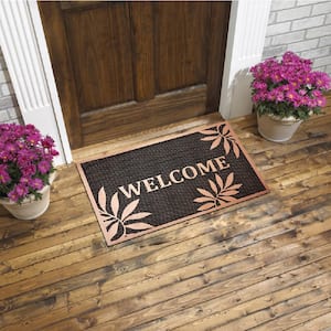 Outer Bridge Bronze 18 in. x 28 in. Rectangular Door Mat