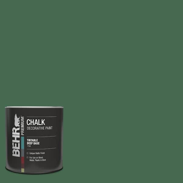 BEHR 1 qt. #M410-7 Perennial Green Interior Chalk Finish Paint