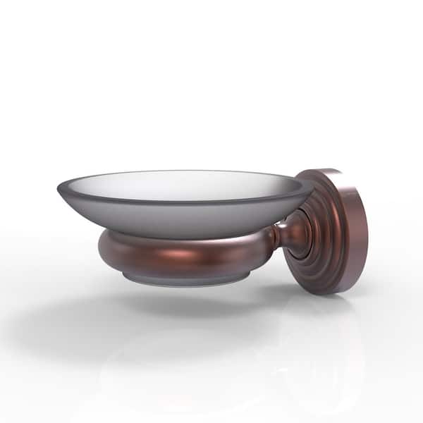 Waverly Place Collection Wall Mounted Soap Dish in Antique Copper
