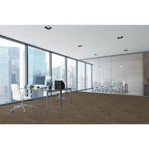 Jett Deck Residential/Commercial 24 in. x 24 in. Glue-Down Carpet Tile (18 Tiles/Case) 72 sq. ft.