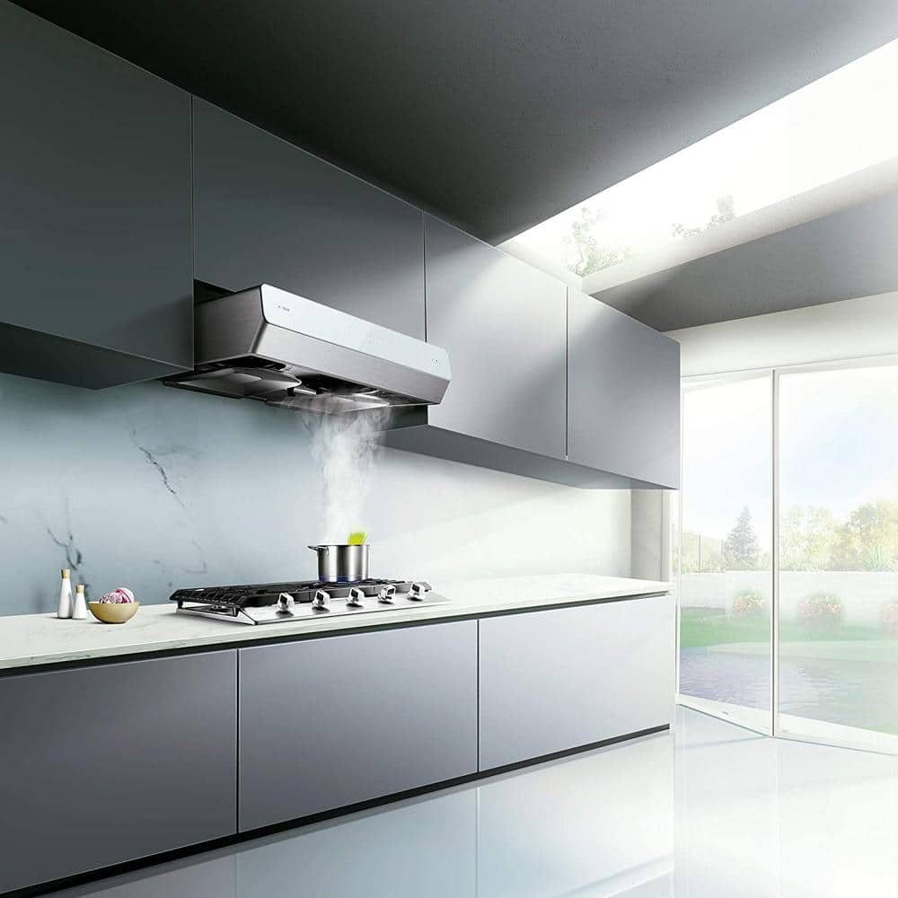 30" Stainless Steel Convertible Under Cabinet Range Hood with Charcoal Filter