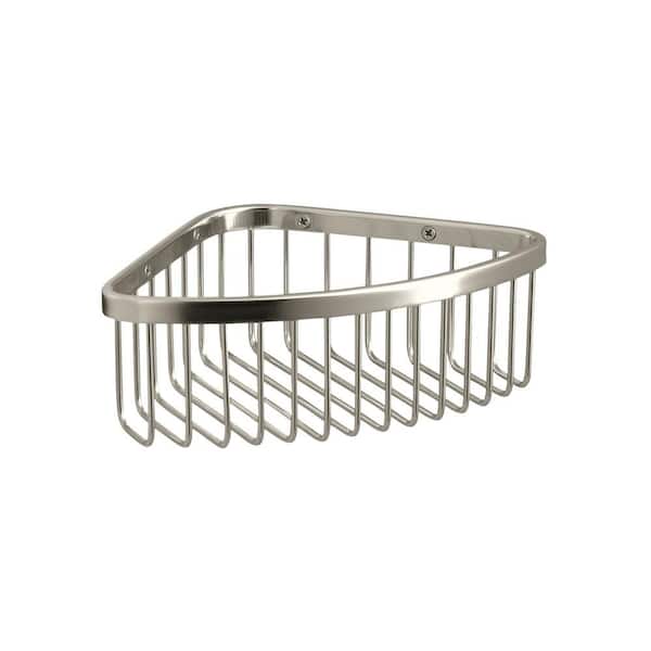 KOHLER Medium Shower Basket in Vibrant Polished Nickel