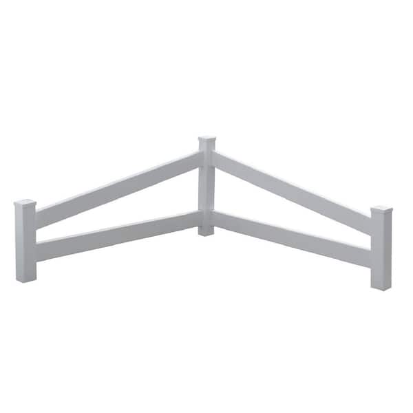 Split Rail Corner Fence VITA 60"L X 60"W X 30"H Split