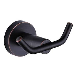 Double Robe Hook 304 Stainless Steel in Oil Rubbed Bronze