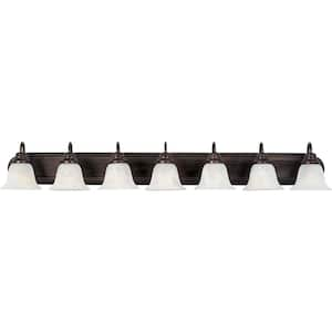 Essentials 7-Light Oil-Rubbed Bronze Bath Vanity Light