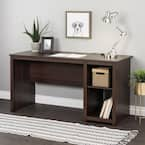 Prepac Sonoma 56 in. Rectangular White Computer Desk with Adjustable Shelf  WEHR-0801-1 - The Home Depot