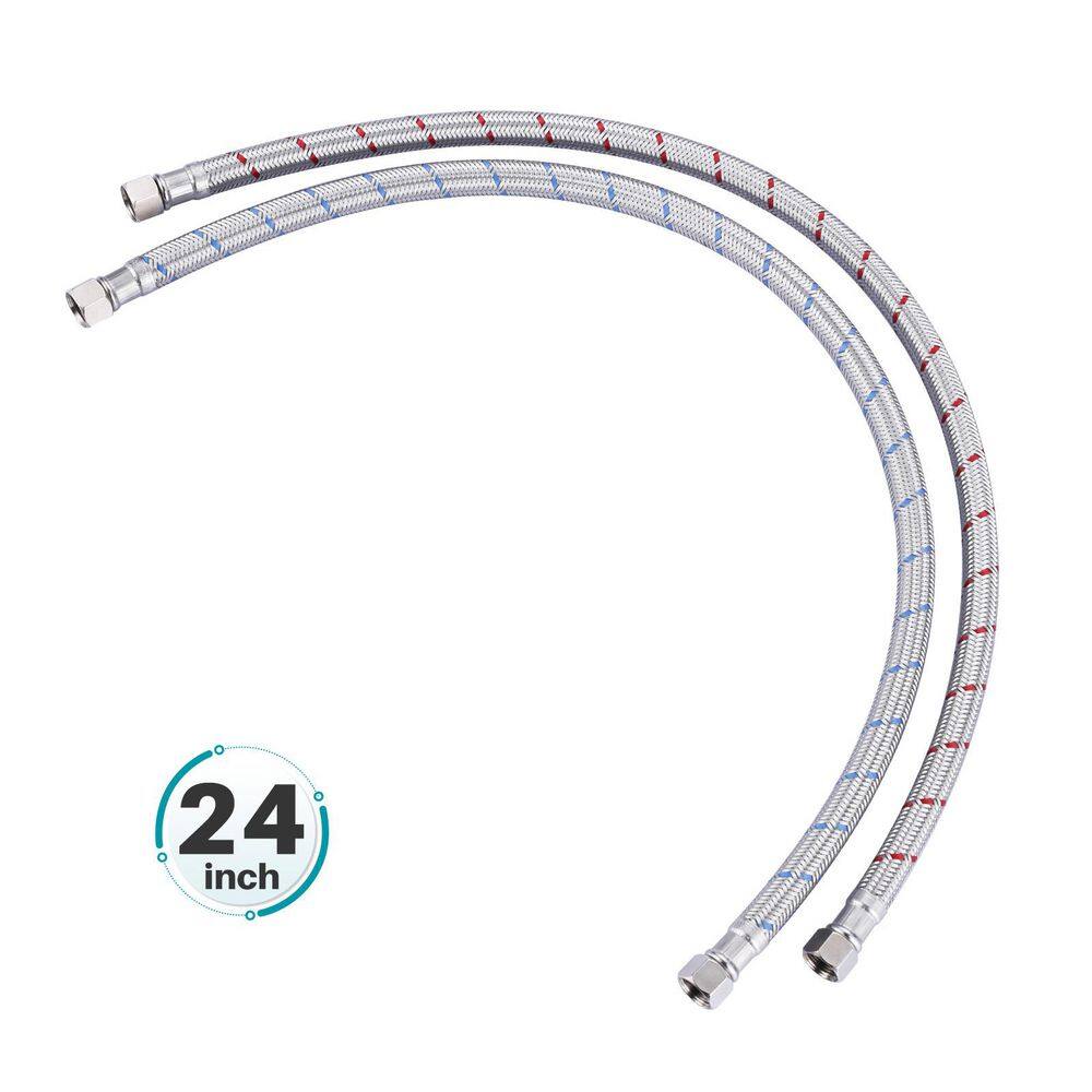 3/8 x 3/8 in. Comp Stainless Steel Compression Braided Faucet Hose Connector Supply Lines price history on PriceWatchPro