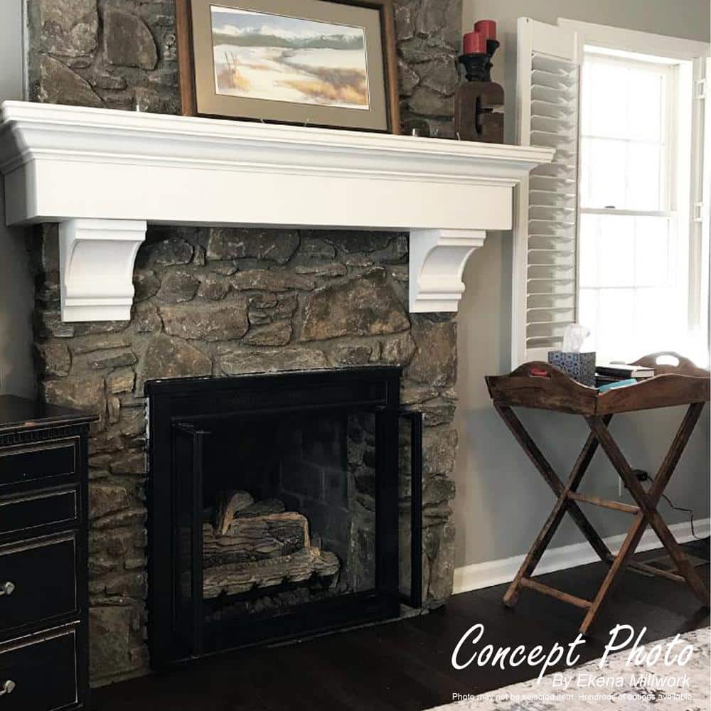 Cornelia White Architectural Grade PVC Decorative Corbel