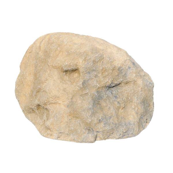 Fiber-Lite 18 in. x 23 in. x 12 in. High, Fieldstone Gold Medium Fiberglass Hollow Stone