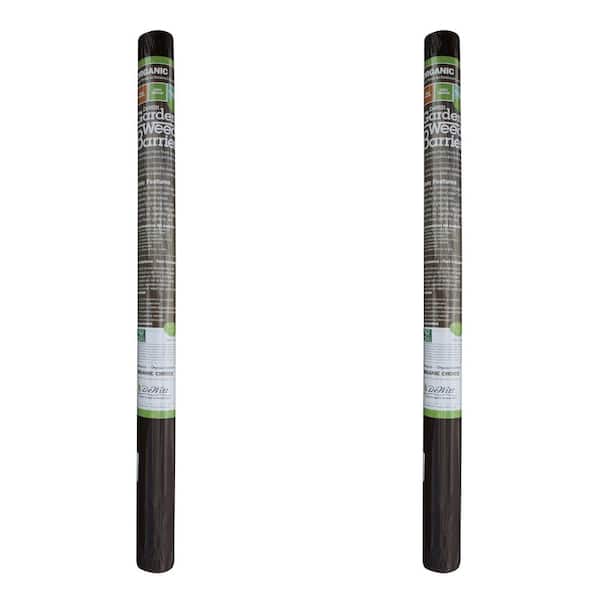 3 ft. x 300 ft. Biodegradable Paper Mulch Garden Weed Barrier