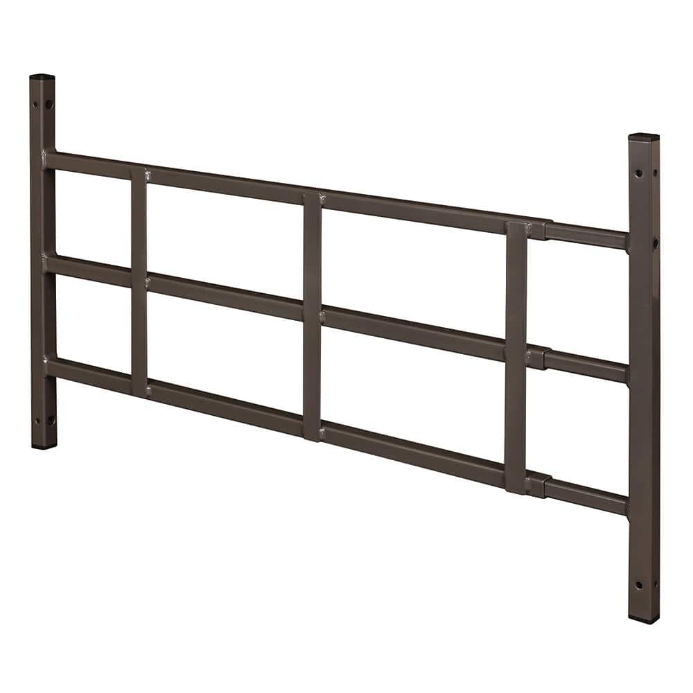 31 in. to 54 in. W x 16 in. H Carbon Steel Fixed 3-Bar Window Guard, Black price history on PriceWatchPro
