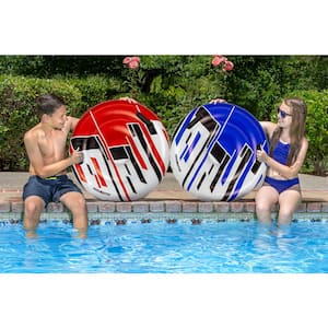 Swimline April The Giraffe Giant Inflatable Ride On Swimming Pool Float 4 Pack 4 X 90710 The Home Depot