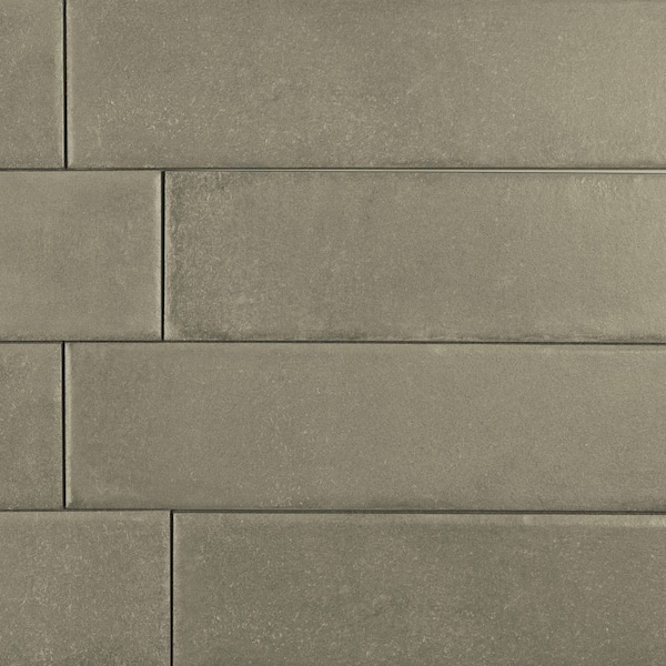 Cadence 3 in. x 16 in. Matte Muted Olive Green Porcelain Subway Tile (14.21 sq. ft./case) 44-Pack