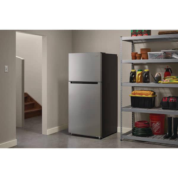 Vissani 18.1 cu. ft. Top Freezer Refrigerator in Fingerprint