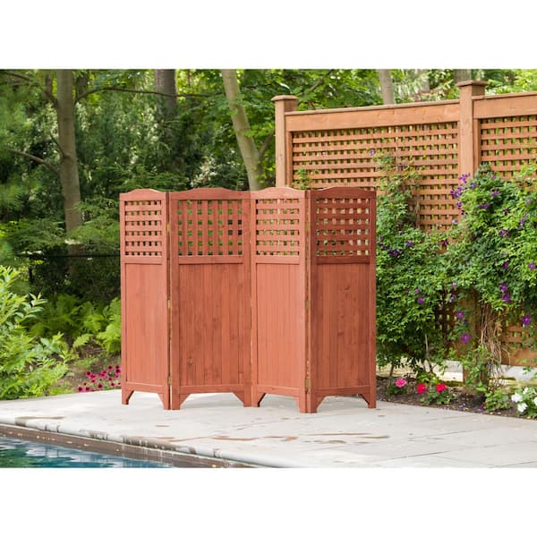Leisure Season Folding Patio And Garden, Fences For Patios In Home Depot