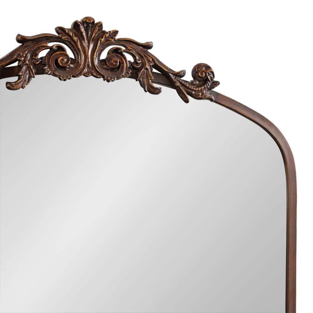 Arendahl Bronze Full Length Baroque Arch Wall Mirror