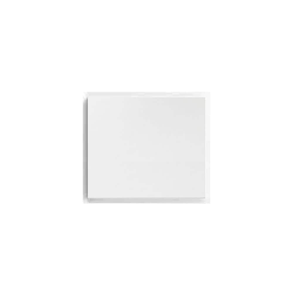 Bedford Shaker 13 in. W x 13 in. H x 0.25 in. D in Painted White Door Sampl