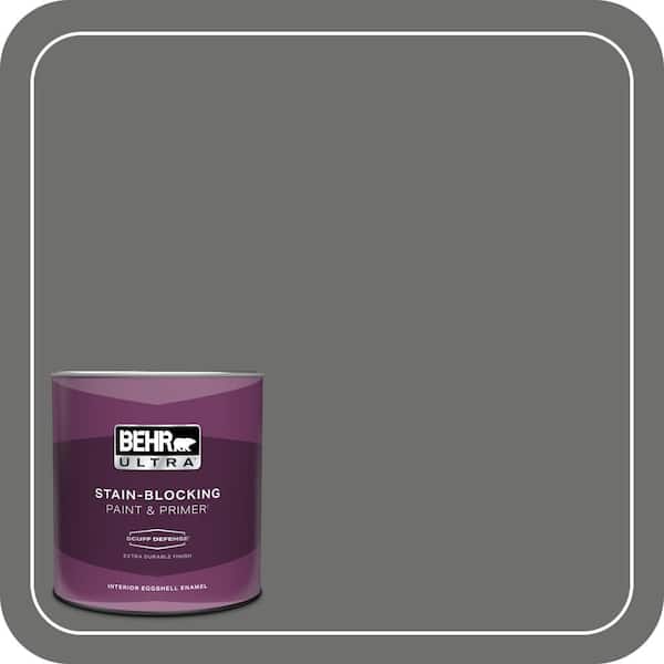 BEHR ULTRA 1 qt. Home Decorators Collection #HDC-AC-17A Welded Iron Extra Durable Eggshell Enamel Interior Paint & Primer