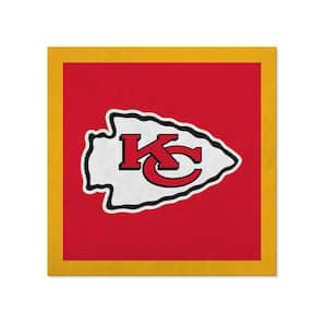 Kansas City Chiefs 23 in. x 23 in. NFL Felt Wall Banner Flag