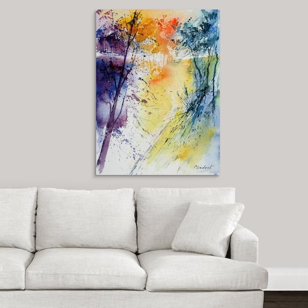 GreatBigCanvas 24-in H x 18-in W Abstract Print on Canvas | 2528729-24-18X24