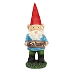 Gilbert the Go Away Sign Gnome