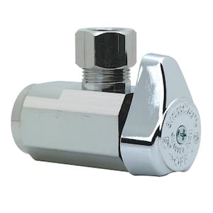 1/2 in. FIP Inlet x 3/8 in. Compression Outlet 1/4-Turn Angle Valve