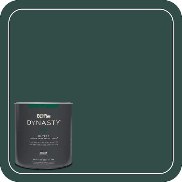 BEHR DYNASTY 1 qt. #ECC-51-3 Hidden Forest Semi-Gloss Exterior Stain-Blocking Paint & Primer