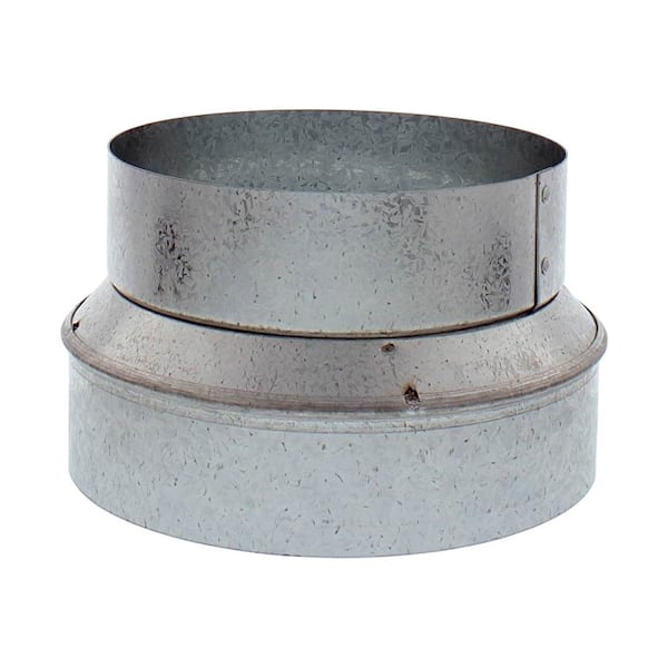 Zephyr Range Hood Duct 8 in. x 6 in. Round Reducer