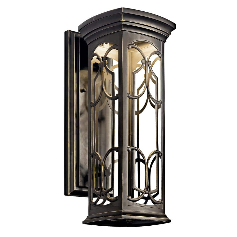 https://images.thdstatic.com/productImages/c7b7d4d4-7cd2-4f66-a3f5-f1c45611590a/svn/olde-bronze-kichler-outdoor-sconces-49227ozled-64_1000.jpg