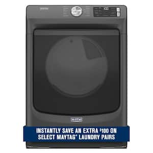 7.3 cu. ft. Vented Electric Dryer in Volcano Black