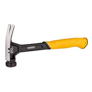 ESTWING Hammer - 16 oz Straight Rip Claw with Smooth Face & Shock Reduction  Grip - E3-16S