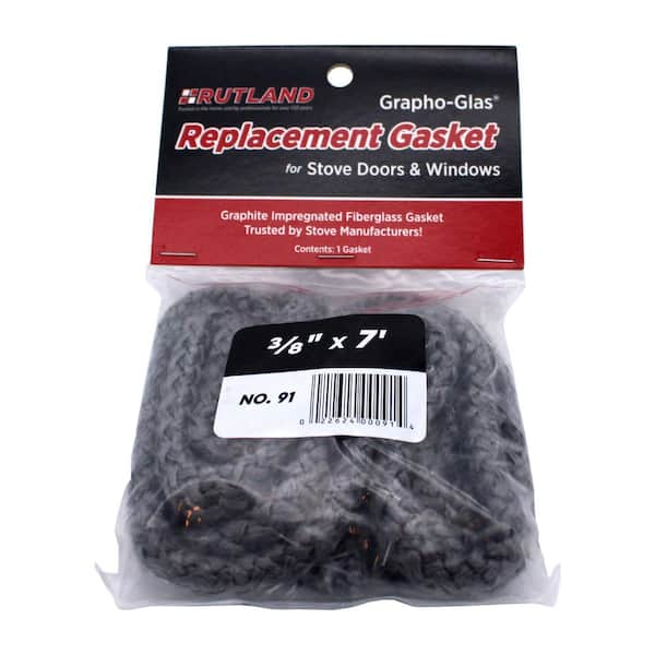 Rutland 7 ft. x 3/8 in. Graphoglas Gasket Rope