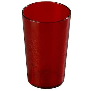 12 oz. SAN Plastic Stackable Tumbler in Ruby (Case of 72)