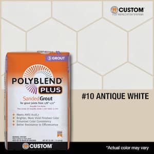 Polyblend Plus #10 Antique White 25 lb. Sanded Grout