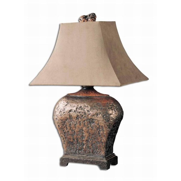 Global Direct 27 in. Atlantis-Bronze Table Lamp